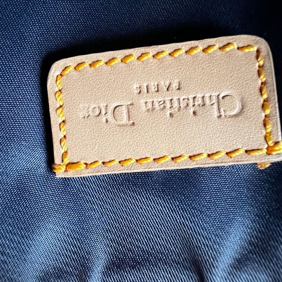 Sold! CHRISTIAN DIOR Denim Saddle Pochette - Picture 9 of 10